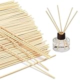 100PCS Reed Diffuser Sticks,18cm Wood Rattan-Reed Sticks Replacement Essential Oil Aroma Diffuser Glass Bottles-Diffuser Refills for Home, Office Fragrance - Image 1