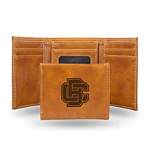 Image of Rico Industries NCAA Laser Engraved Trifold Laser Engraved Tri-Fold Wallet - Men's Accessory