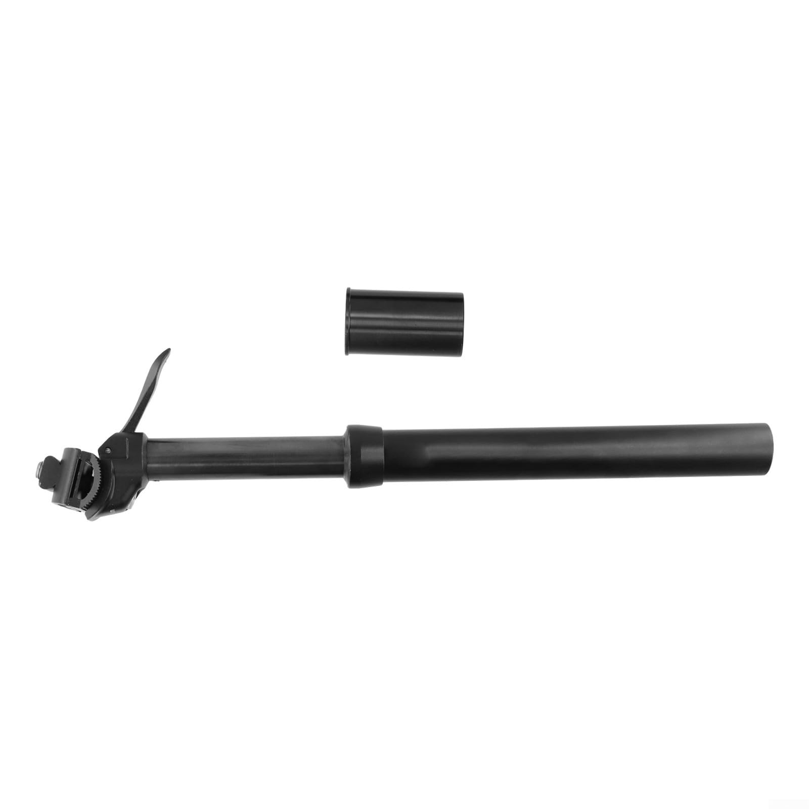 Fahrrad-Sattelstütze mit Drahtsteuerung – 27,2 mm hydraulisches Sattelrohr kompatibel mit MTB – Aluminiumlegierung, 350 oder 400 mm Länge, schwarz (27,2 x 350 mm)