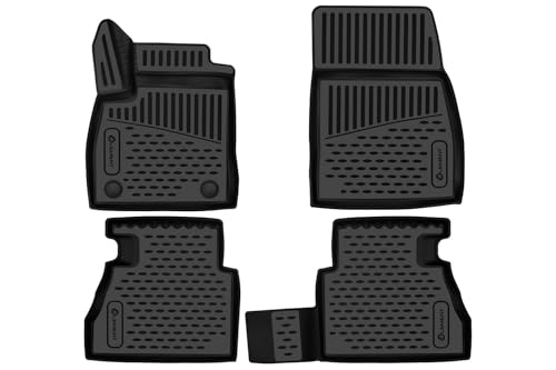 Tapis de sol caoutchouc 3D Ford Tourneo Courier antidérapant