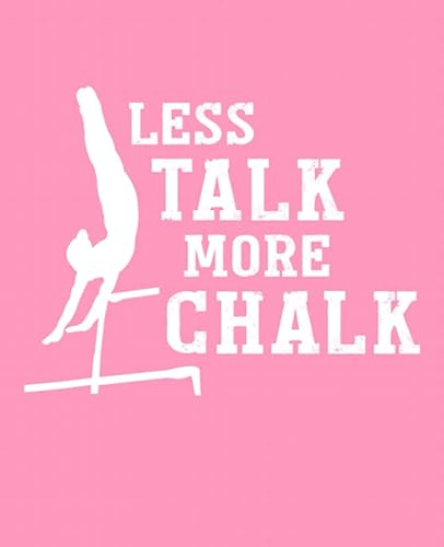 Gymnastics More Chalk Uneven Bars Composition Notebook Gymnastics, Gym, Gymnasts, Gymnast Wide Ruled Book 7.5 x 9.25 in, 120 pages, journal for