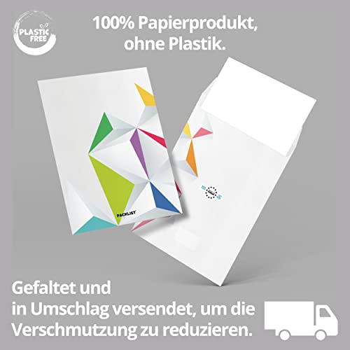 PACKLIST Poster of the German Alphabet plus Numbers from 1 to 10 - DIN A1 format 84 x 60 cm, PACKLIST ABC POSTER DE, 84L x 60W cm - Image 3
