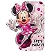 Amscan Minnie Mouse Forever Deluxe Foil Invite - 5 1/2