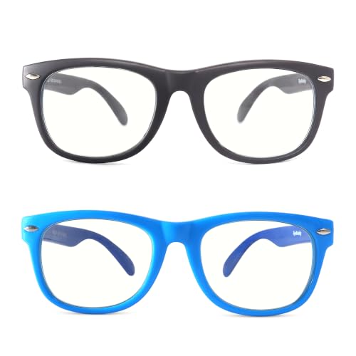 Image of EYEBUDDY Blue Light Glasses for Kids Boys Girls,Computer Gaming Bluelight Glasses,Fake Glasses for Ages 2-12