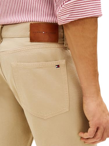 Tommy Hilfiger Herren Jeans Hose Regular Dover Straight Fit, Beige (Sandalwood), 35W/36L – Ansicht 4