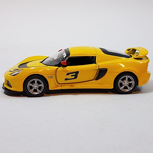 Amazon.com: Kinsmart 2012 Canary Yellow Lotus Exige S 1/32 Scale