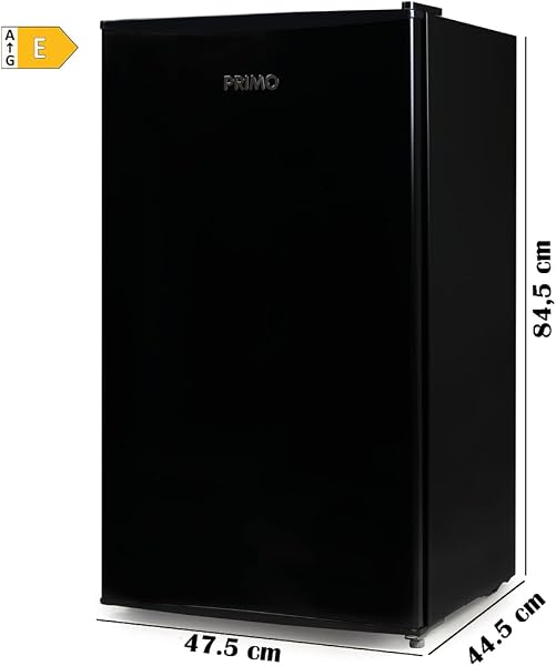 PRIMO PR143DV Congélateur Table Top - 60L - Pose Libre - Classe E - Noir - 2