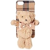 [メゾン ド フルール] iPhone(アイフォン) ケース ささえてくまさんアイフォン7/8/SEケース レディース ベージュ