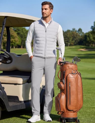 TACVASEN Winter Dress Pants for Men Fleece Lined