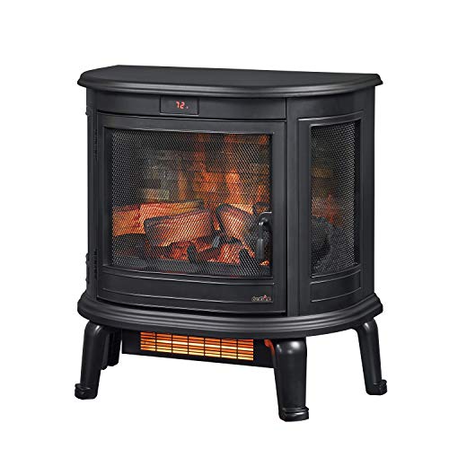 Image of duraflame Infrared Quartz 3D Electric Fireplace Heater with Infragen Technology and Remote Control