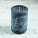 Still Water Candles Handmade Midnight Dark Navy Blue Pillar Candle Rustic Textured, Unscented Primitive Decoration for Home and Events - Choose Many Sizes Small 3x4 to Extra Large Triple Wick 6x9