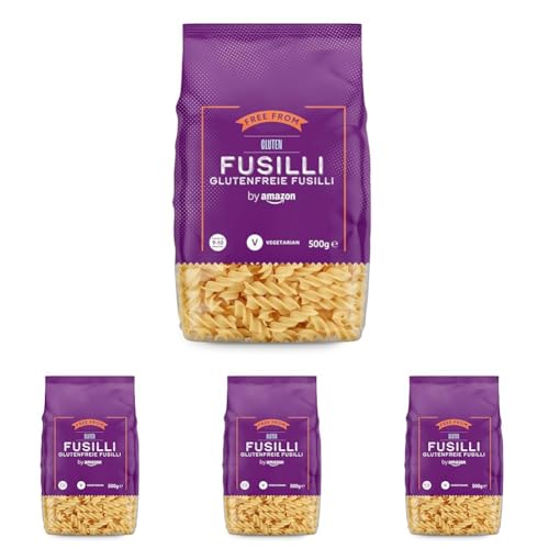 by Amazon Fusilli Sans Gluten, 500g (Lot de 4)