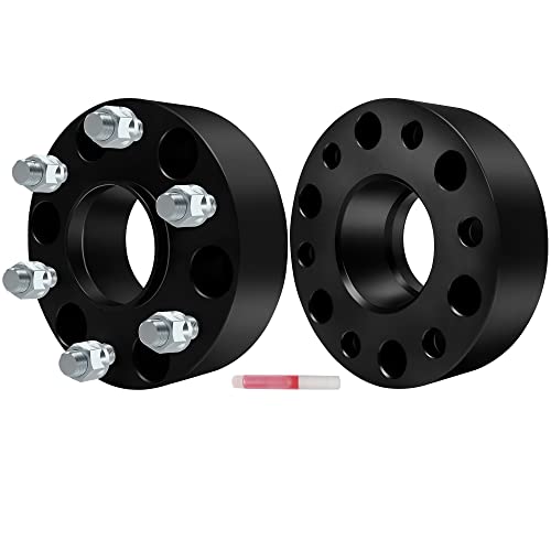 ECCPP 2X 2 inch 6x5.5 to 6x5.5 Hubcentric Wheel Spacer Adapters 6x139.7mm to 6x139.7mm 78.1 hub 14x1.5 Fits for Silverado 1500 for Tahoe Sierra 1500 Suburban Avalanche