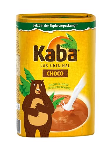 Kaba Choco 800g Vorratsdose Trinkpulver das Original Kakaopulver zum Anrühren in kalter und warmer Milch