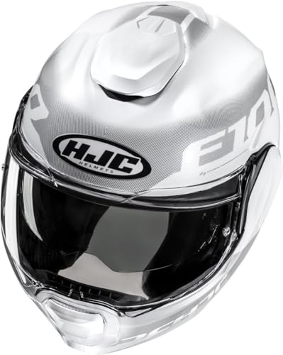Hjc, Casco Moto Modulare F100 Hetal MC10, M - 3