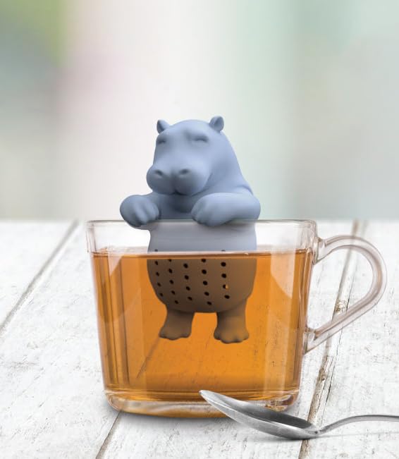 Winkee Teesieb für losen Tee Hippo Tee Ei Teaballs Silikon – Ansicht 2
