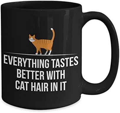 Everything Tastes Better With Cat Hair In It Pet Coffee Mug