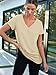 AUTOMET T-Shirts Short Sleeve V Neck Tees Tops for Women Fashion Trendy Lightweight Soft Casual Summer Outfits Clothes 2025 Cream M