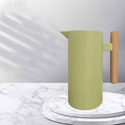 Generic Portable 1000ml Kettle Hot Water Bottle Household Teapot Kettle Green