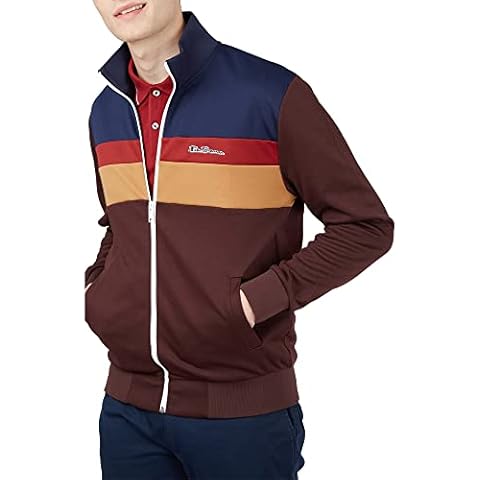 Ben Sherman Bordeaux Zip Sweatshirt Cover
