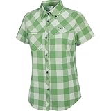SALEWA Damen PUEZ Dry W S/S SRT Wanderbluse, M Chess assenzio, 48/42