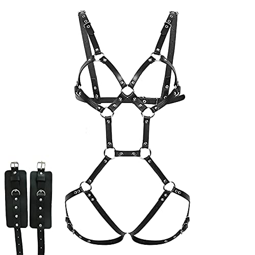 Générique Ensemble Lingerie Femme Dessous Sexy érotique Grande Taille Boucle pour Femme Lingerie Cuir Erothique Sexy Coquine Hot Ouverte Ceinture pour...
