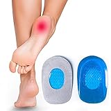 ✅ SE AJUSTAN A LOS ZAPATOS - Nuestro soporte de talón para la fascitis de planta sirven para la mayoría de los estilos de zapatos: con tacones, para correr, zapatillas deportivas, tacones y botas.