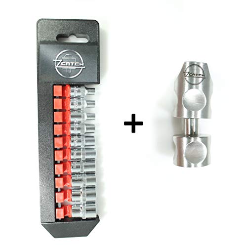 ZCatch 3D Printer Nozzle Removal Tool + Vanadium Chrome Socket Set - 3D
