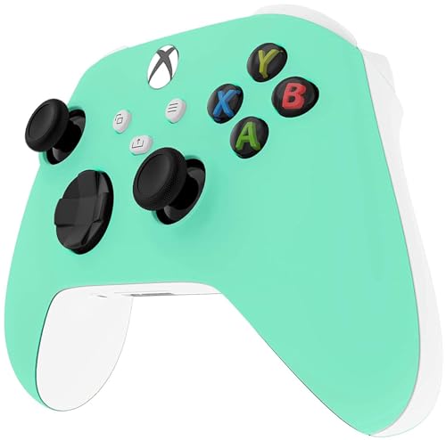 Image of Custom Controllerzz Wireless Controller for Microsoft Xbox Series X /S & Xbox One - Custom Soft Touch Feel - Custom Xbox Series X /S Controller (X /S Green Mint)