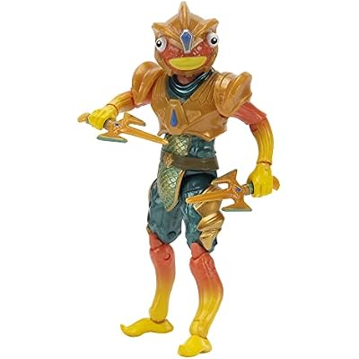 Fortnite Solo Mode - Atlantean Fishstick - 4-Inch Highly Detailed Figure with Fish Sticks Harvesting Tool