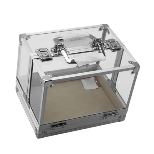 Colaxi Acrylic Chip Case Chip Carrier Portable Accessories Multifunctional Transparent 600 Chips Capacity Container Display Cabinet