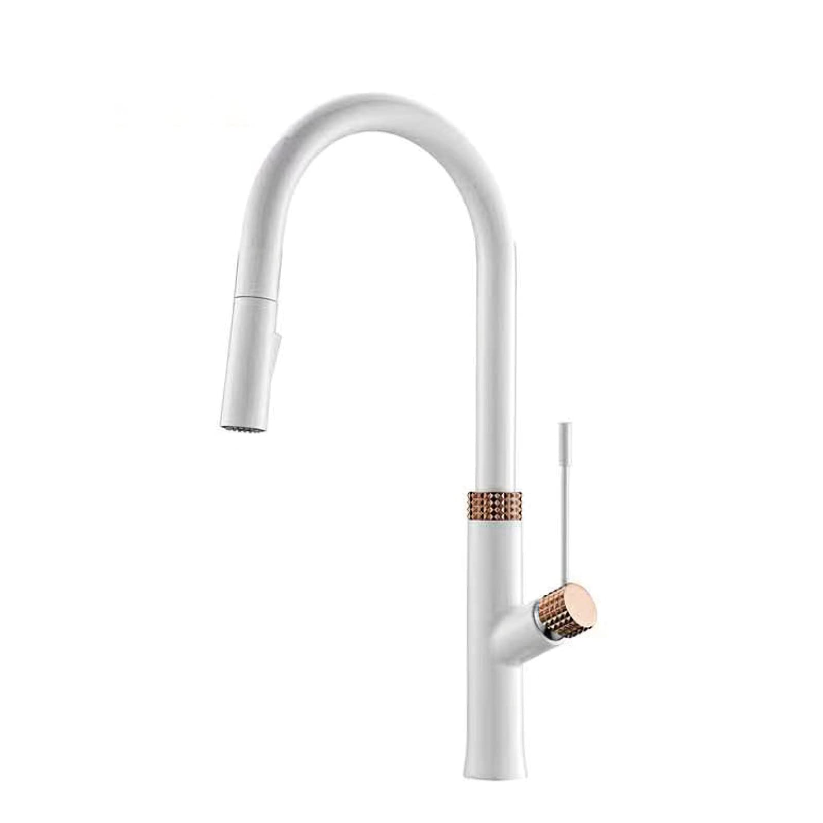 Robinet de cuisine rétractable et mitigeur en laiton pour évier de cuisine