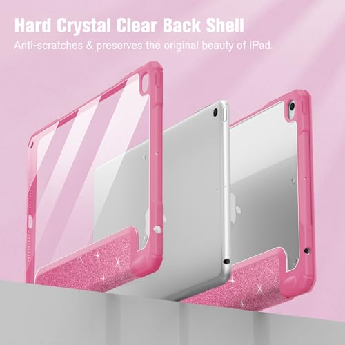 Fintie Hybrid Slim Case für iPad mini 5th Generation 2019 / iPad mini 4 (7,9 Zoll) - [Eingebauter Stifthalter] Stoßfeste Abdeckung mit… – Ansicht 5