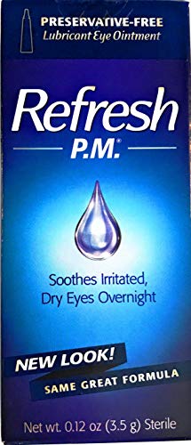 Refresh Allergan Pm 3.5 Size 3.5ml Allergan P.M. Lubricant Eye Ointment