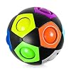 Lucky Humans – Regenbogenball für Kinder ab 4 Jahren & Erwachsene – Magic Ball Geschicklichkeitsspiele als Mitgebsel für Kindergeburtstag – 3D Puzzle Spielzeug – Anti-Stress-Ball Spiel Fidget Toy