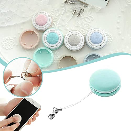 Macaron Mobile Phone Screen Wipe - Candy Color Macaron Shape Mobile Phone Screen Cleaning,Electronic Devices Phone Screen Cleaner (verde) Cover