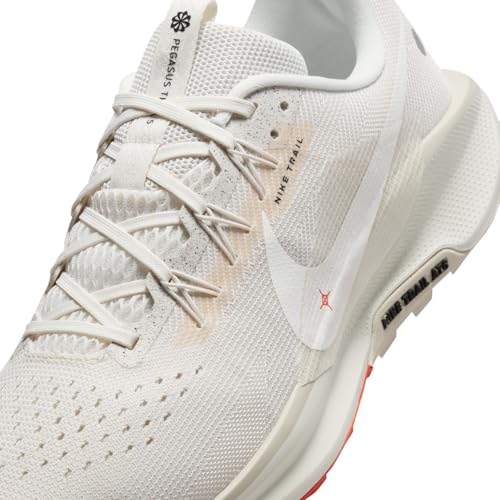 Image of Nike Pegasus Trail 5 Men's Trail Running Shoes (DV3864-003, Phantom /Picante Red /Black /Sail) Size 9