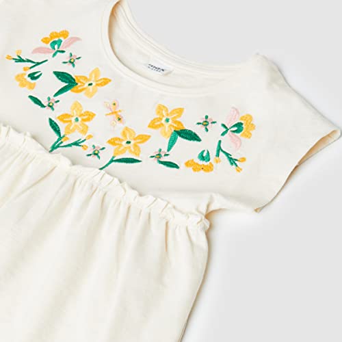 Image of Max Girls Regular Fit Embroidered Short Sleeves Top