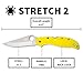 Spyderco Stretch 2 XL Lightweight Salt Folding Pocket Knife with 3