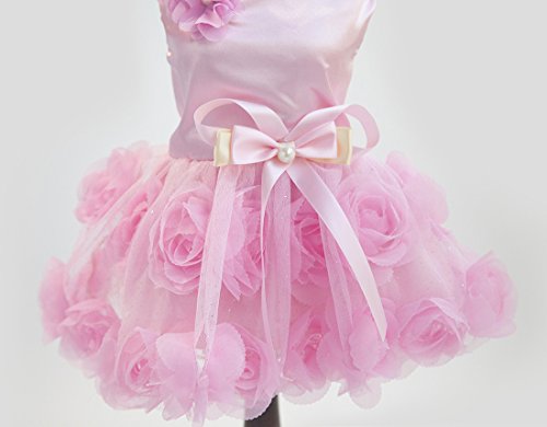 Vestito per cani, in cotone, per l'estate, tutù