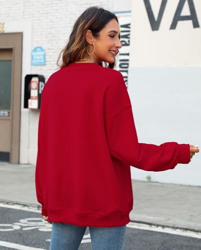 White Christmas Columbia Inn Oversized Sweatshirt for Women - Image 4