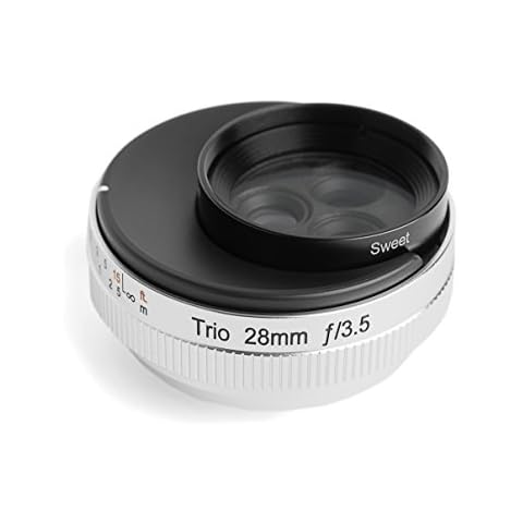 Lensbaby - Trio 28 - for Canon RF - Exclusively Designed for mirrorless Cameras - Lightweight and Compact - Ultimate Tool for Creative Photographers Cover