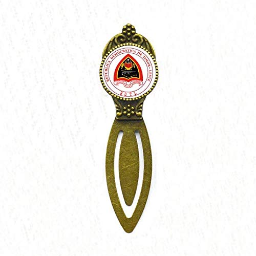 Marque-page Timor oriental Dili avec emblème national doré