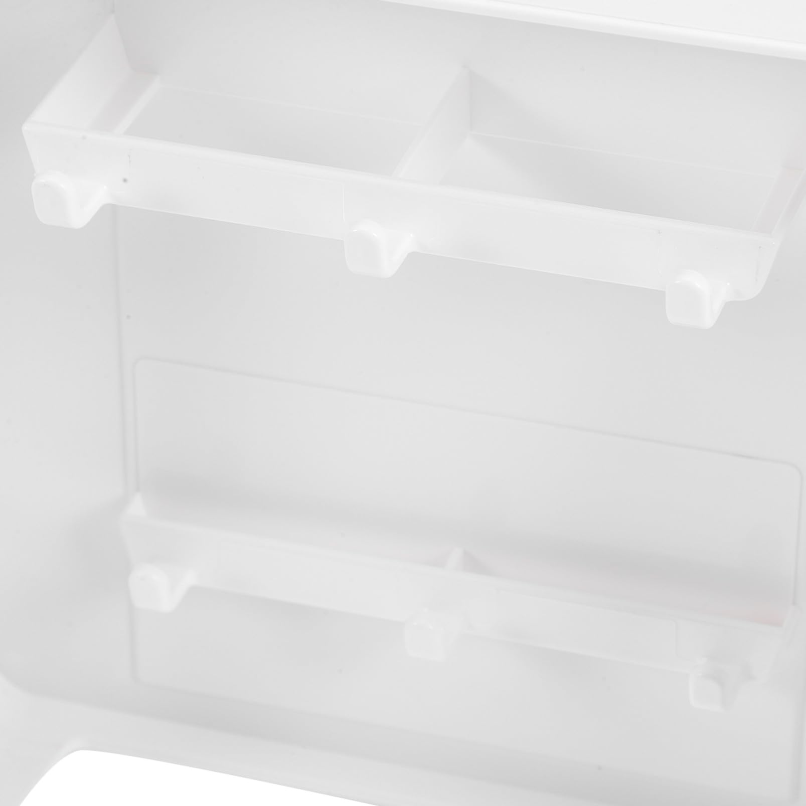 STOBAZA Portachiavi Magnetico in Plastica Bianco per Ingresso Moderno e Organizzazione di Chiavi