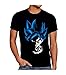 JUL Camiseta Dragon Ball z, Goku… (Negro, L)