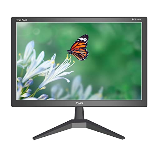 Image of FOXIN FM 1950 Glaze 19 inch LED Full HD Resolution - HDMI + VGA Port, True Pixel & Eco Friendly BIS Approved LED Computer Monitor with Wall mounting Option | 365 Days Warranty