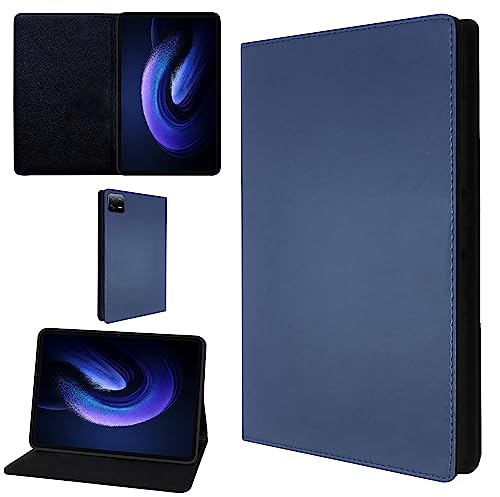 Image of TGK Leather Flip Stand Case Cover for Xiaomi Mi Pad 6 11 inch Tablet (Blue)