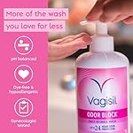 Vagisil Feminine Wash for Intimate Area Hygiene, Odor Block, Gynecologist Tested, Hypoallergenic, 16.9 oz with Pump - Image 3