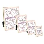 Laura Ashley 2x3 Pink Enamel Picture Frame, Gold Metal Edge with Easel, for Countertop, Counterspace, Tabletop Display, Bookshelf, Desk, Wall Décor, Photo Gallery (2x3, Pink W/Gold) - Image 5