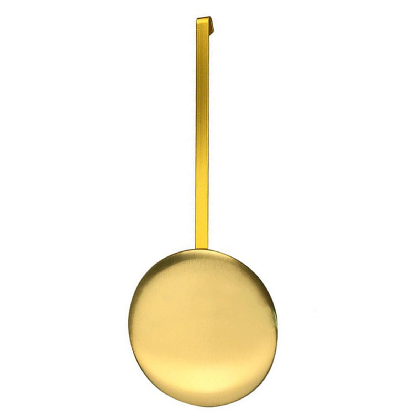 Hsioluted Decorative Gold Metal Pendulums for Clocks, Elevates Appearance Clock Pendulums with Dynamic Swing Wall Clock AccessorIES